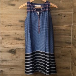Sleeveless silk dress